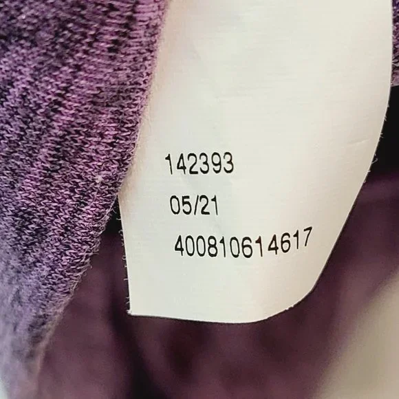 Tek Gear Purple Sports Bra T Racerback Back Workout Womens Small Like New - Picture 4 of 5